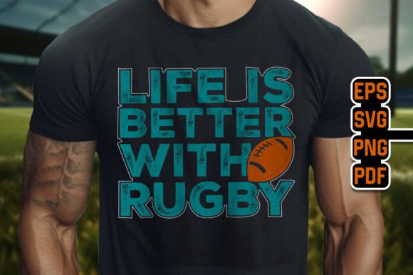 Life is Better with Rugby - Football Tee Review