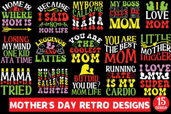 Mother's Day Retro Designs Bundle Review