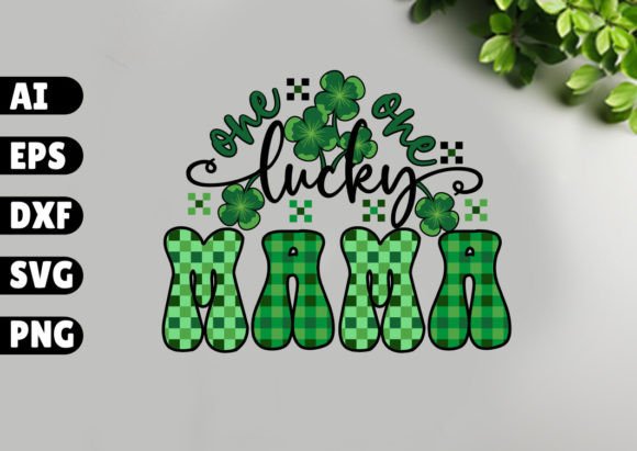 One Lucky Mama St Patricks Typography Review