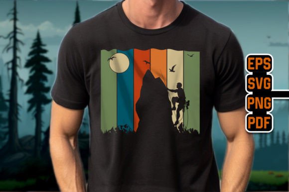 Retro-Inspired Climbing Tees Graphics Review