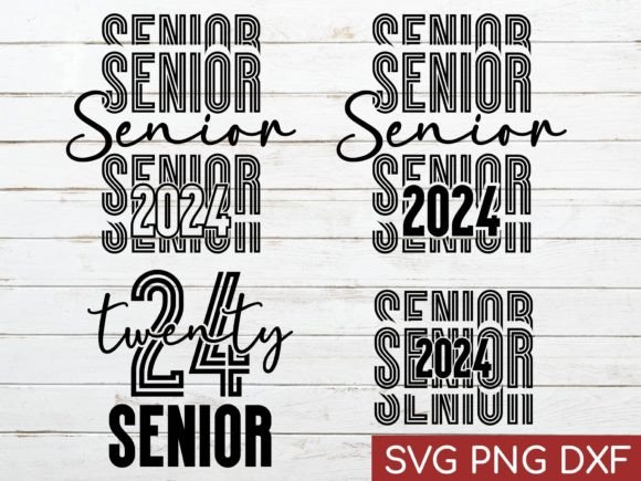 Senior 2024 Twenty 24 Senior Class of 24