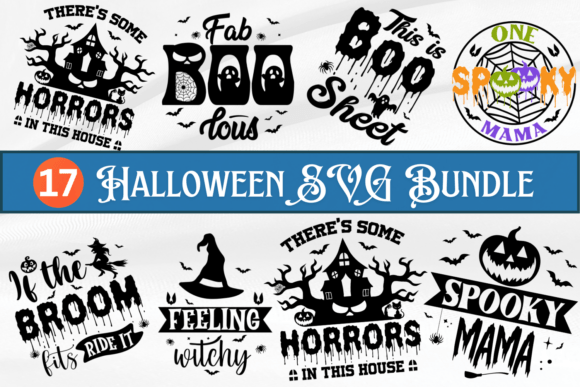 Vintage Halloween Svg Bundle, Halloween Review